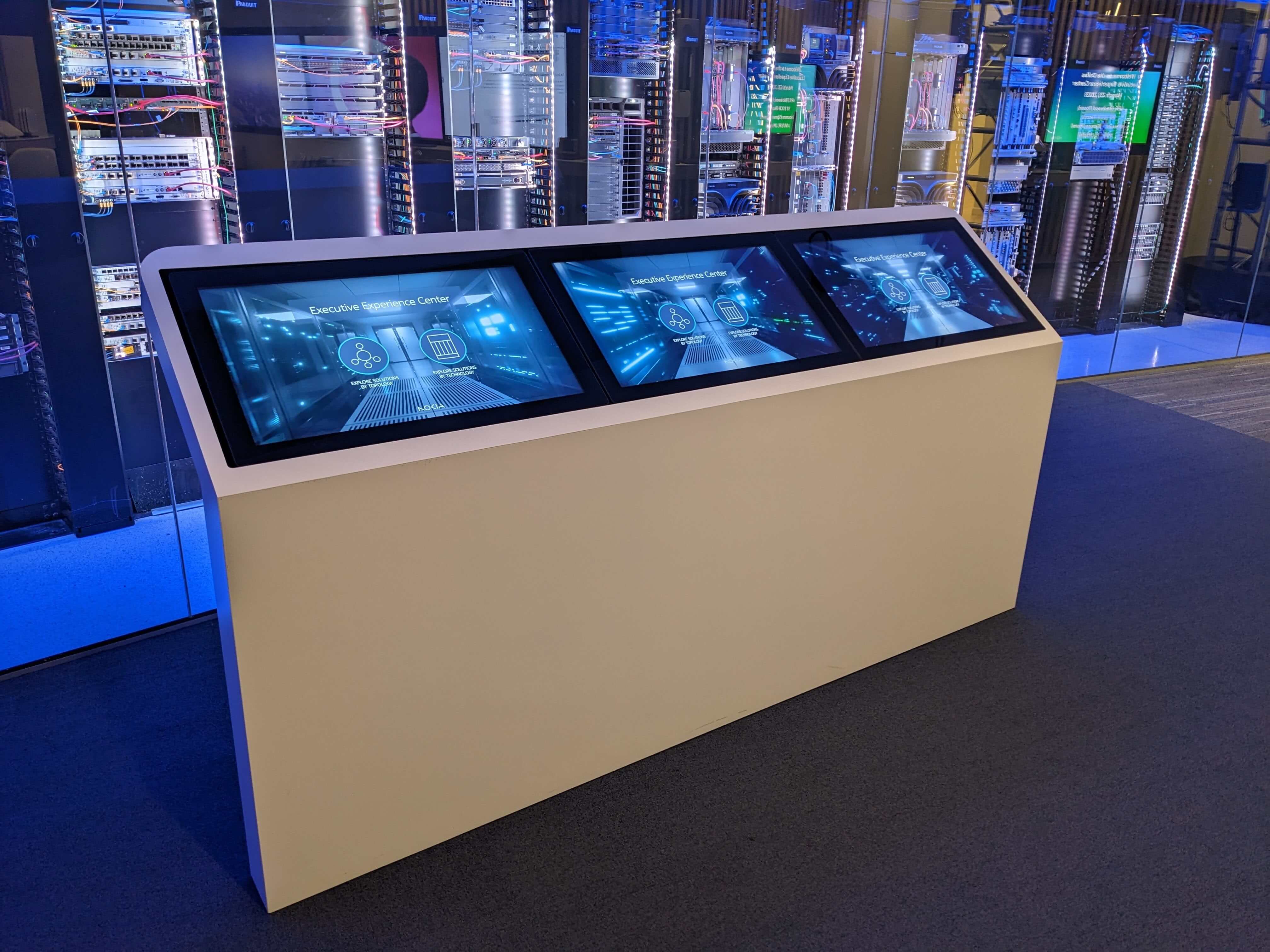 Nokia Kiosk — main kiosk interface